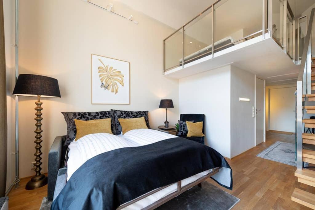 Nordic Host Luxury Apts - Prinsens Gate - Large Mezzanine Studio Oslo Bagian luar foto