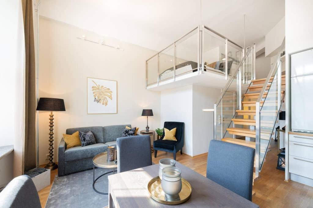 Nordic Host Luxury Apts - Prinsens Gate - Large Mezzanine Studio Oslo Bagian luar foto