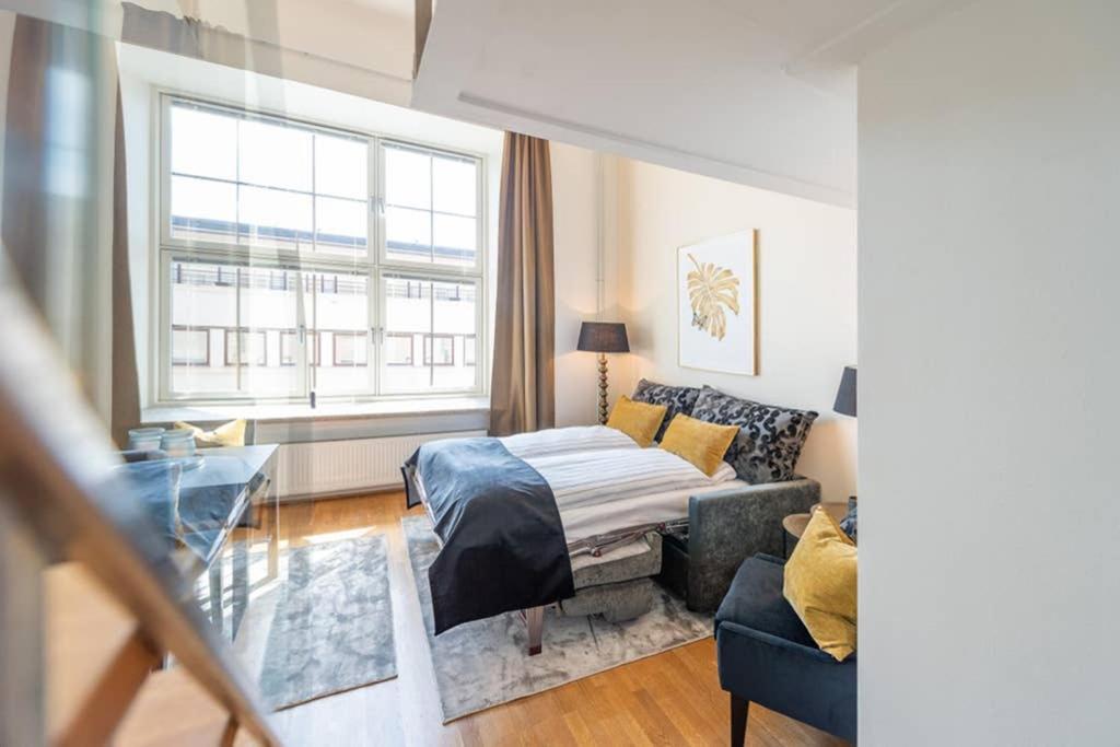 Nordic Host Luxury Apts - Prinsens Gate - Large Mezzanine Studio Oslo Bagian luar foto