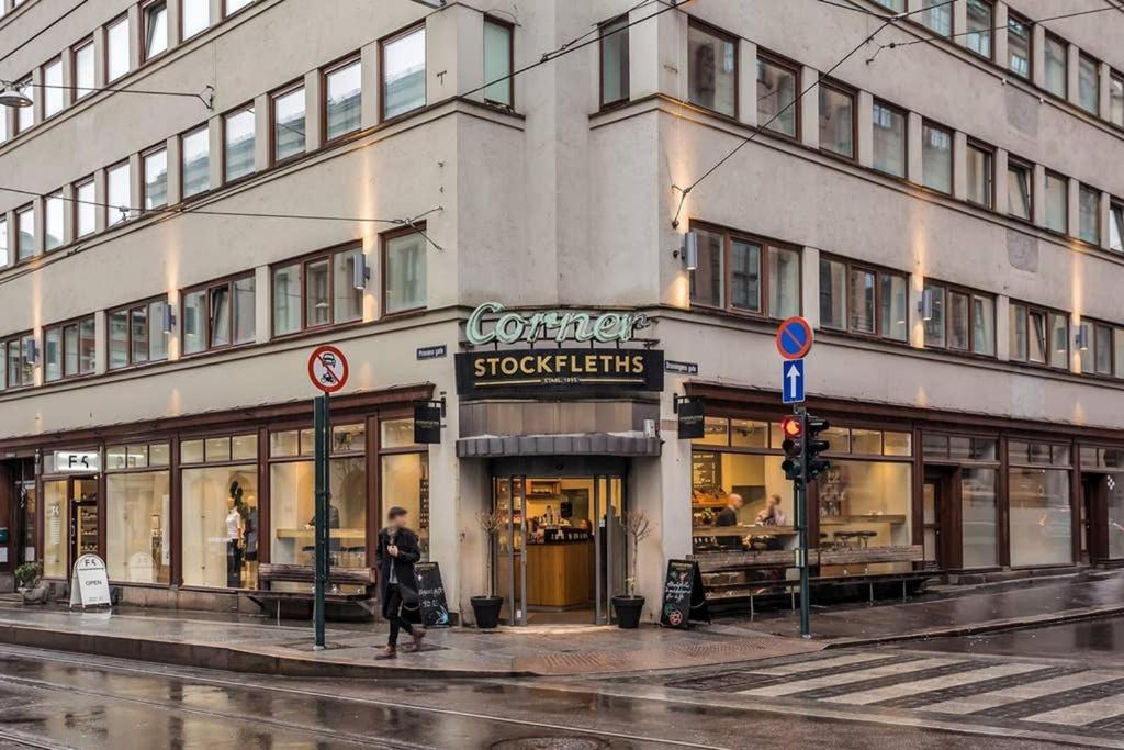 Nordic Host Luxury Apts - Prinsens Gate - Large Mezzanine Studio Oslo Bagian luar foto
